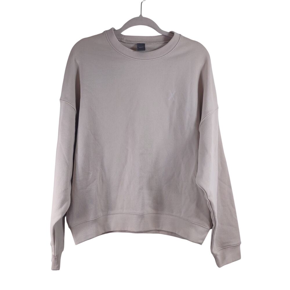 Savage x Fenty Cream Oversized Sweatshirt, Size Medium